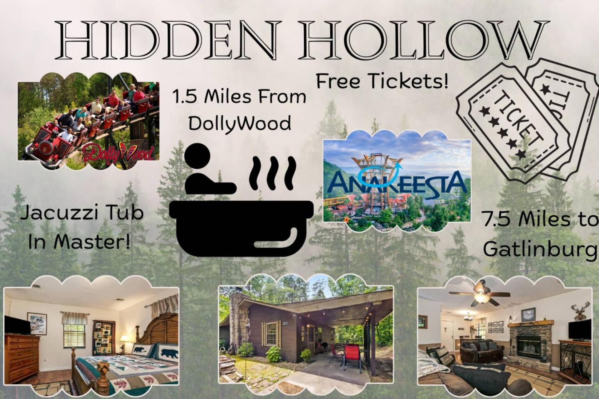 Hidden Hollow Pigeon Forge Luaran gambar